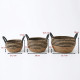 Straw Basket Set 3 Pcs